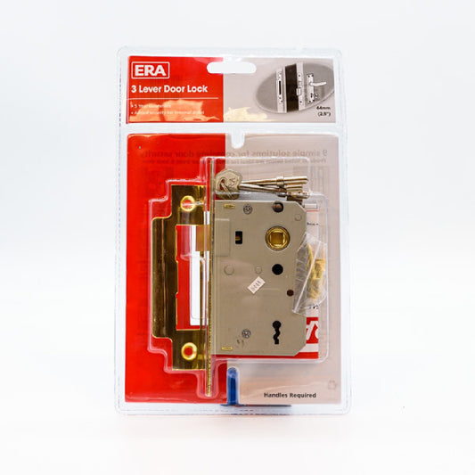 ERA 3 LEVER DOOR LOCK - 2.5" 64mm