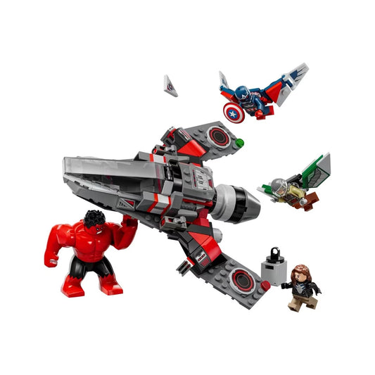 Captain America vs Red Hulk Battle LEGO 76292