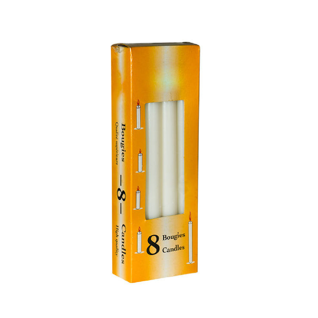 White Paraffin Wax Stick Candles