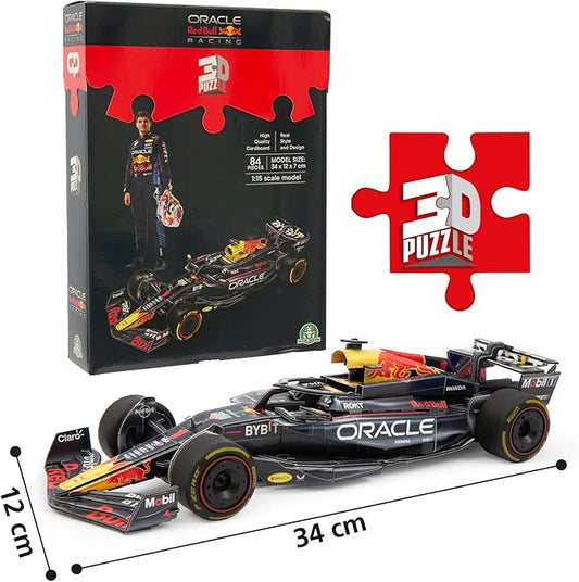 Red Bull Racing 3D Jigsaw Puzzle F1 Car