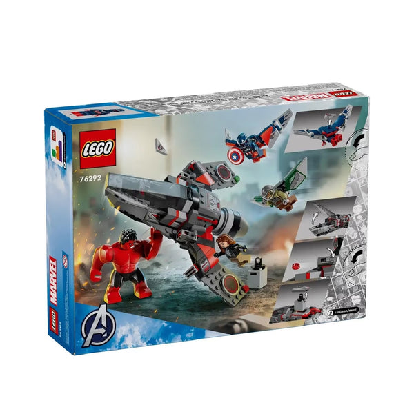 Captain America vs Red Hulk Battle LEGO 76292
