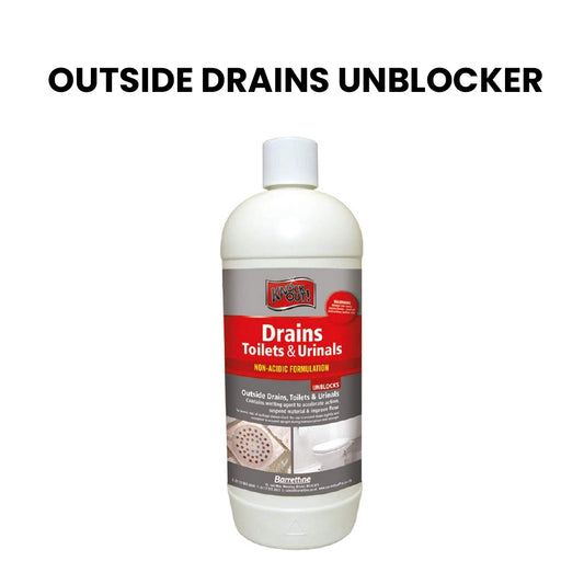 Knock Out New Drains,Toilets and Urinals 1 Litre