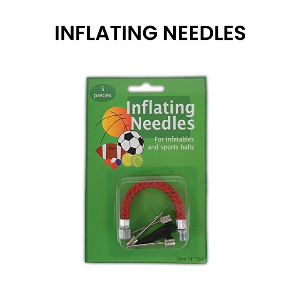 5pc Inflating Needles Ball Pump