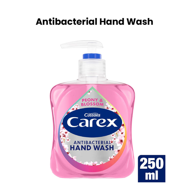 Carex Antibacterial Hand Wash Peony and Blossom 250ml