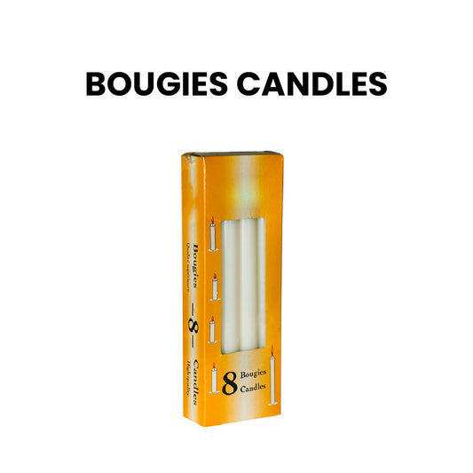 White Paraffin Wax Stick Candles