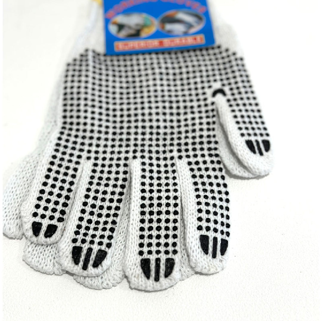 Rubber Grip Working Gloves Personal Protective