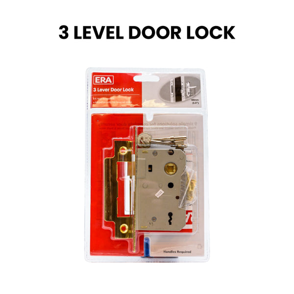 ERA 3 LEVER DOOR LOCK - 2.5" 64mm