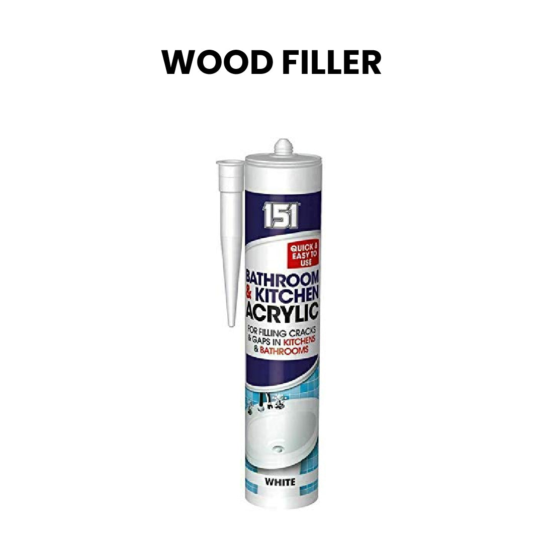 151 White Acrylic Sealant For Bathroom and Kitchen 300ml