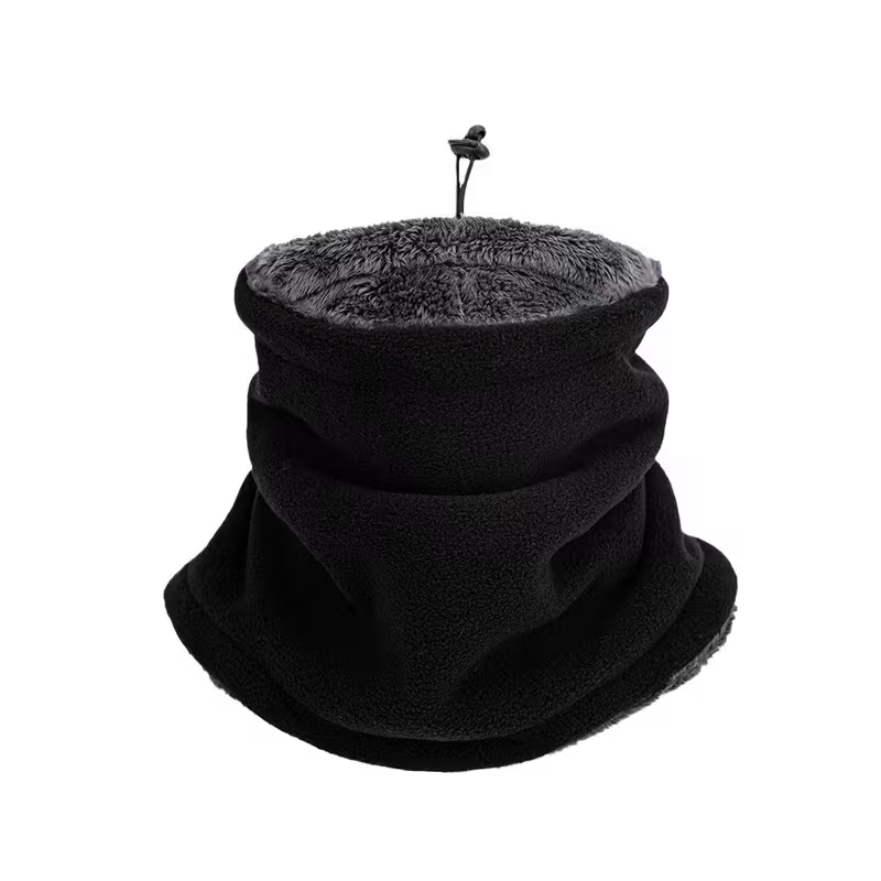 Windproof Warm Neck Scarf with Soft Fleece