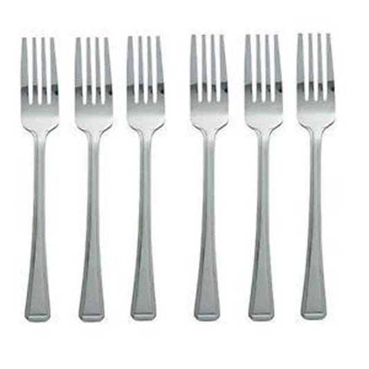 Stainless Steel Forks for Kitchen BBQ Dinning Pack of 6