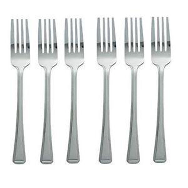Stainless Steel Forks for Kitchen BBQ Dinning Pack of 6