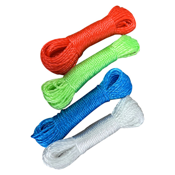 15m Multipurpose Household Rope General Washing Line Rope - Random Colour