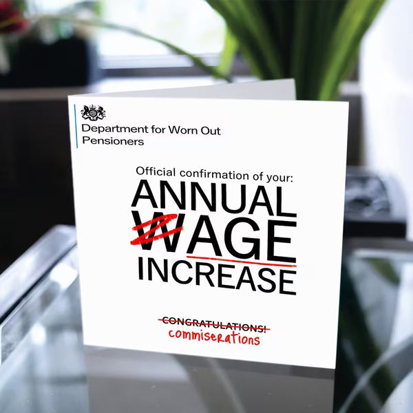 Interesting Birthday Cards for Salary Increases, for The Elderly, for Him, for Her, for Mom And Dad