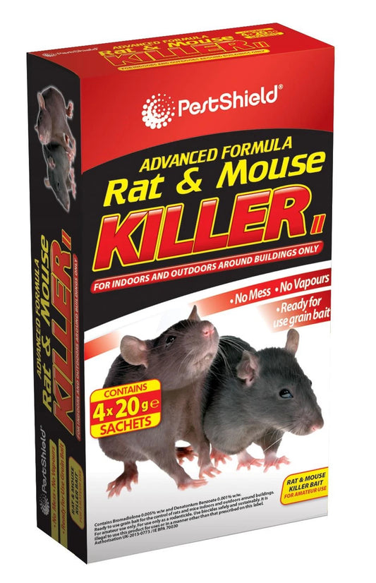 Pest Shield RAT & MOUSE ADVANCED KILLER (4x20g)