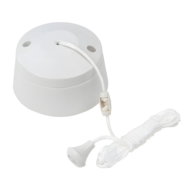 6 Amp 2 Way Bathroom Toilet Light Ceiling Pull Cord Switch