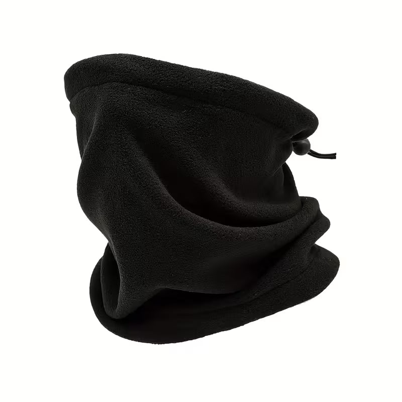 Windproof Warm Neck Scarf with Soft Fleece
