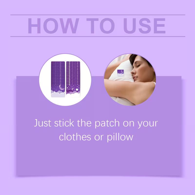 32pcs Lavender Magnesium Chloride Essential Oil Patches