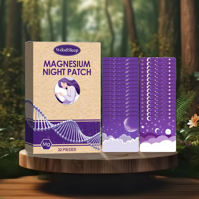 32pcs Lavender Magnesium Chloride Essential Oil Patches